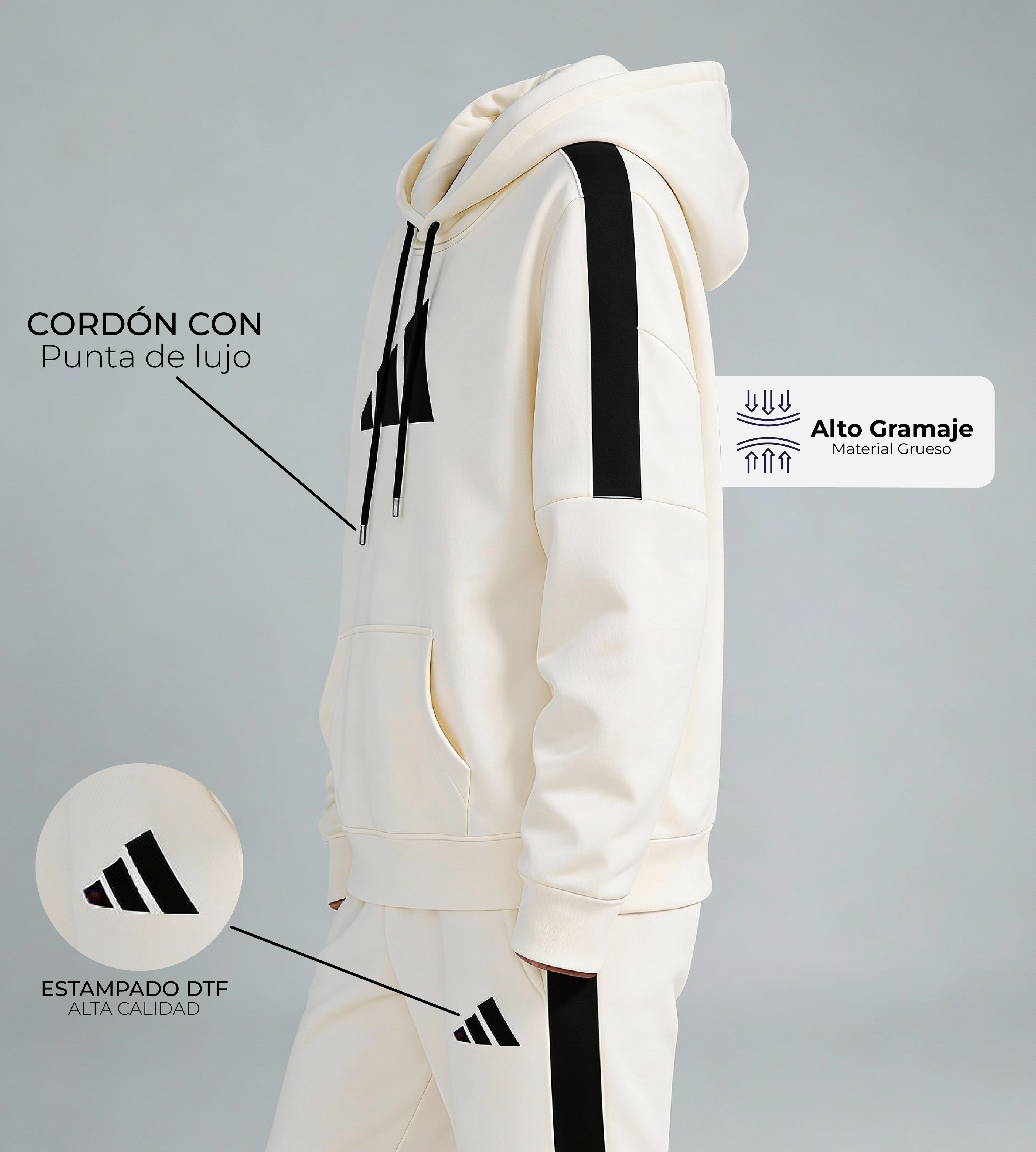 Conjunto Adidas Classic Pro™ Para Hombre Ref. H01💎