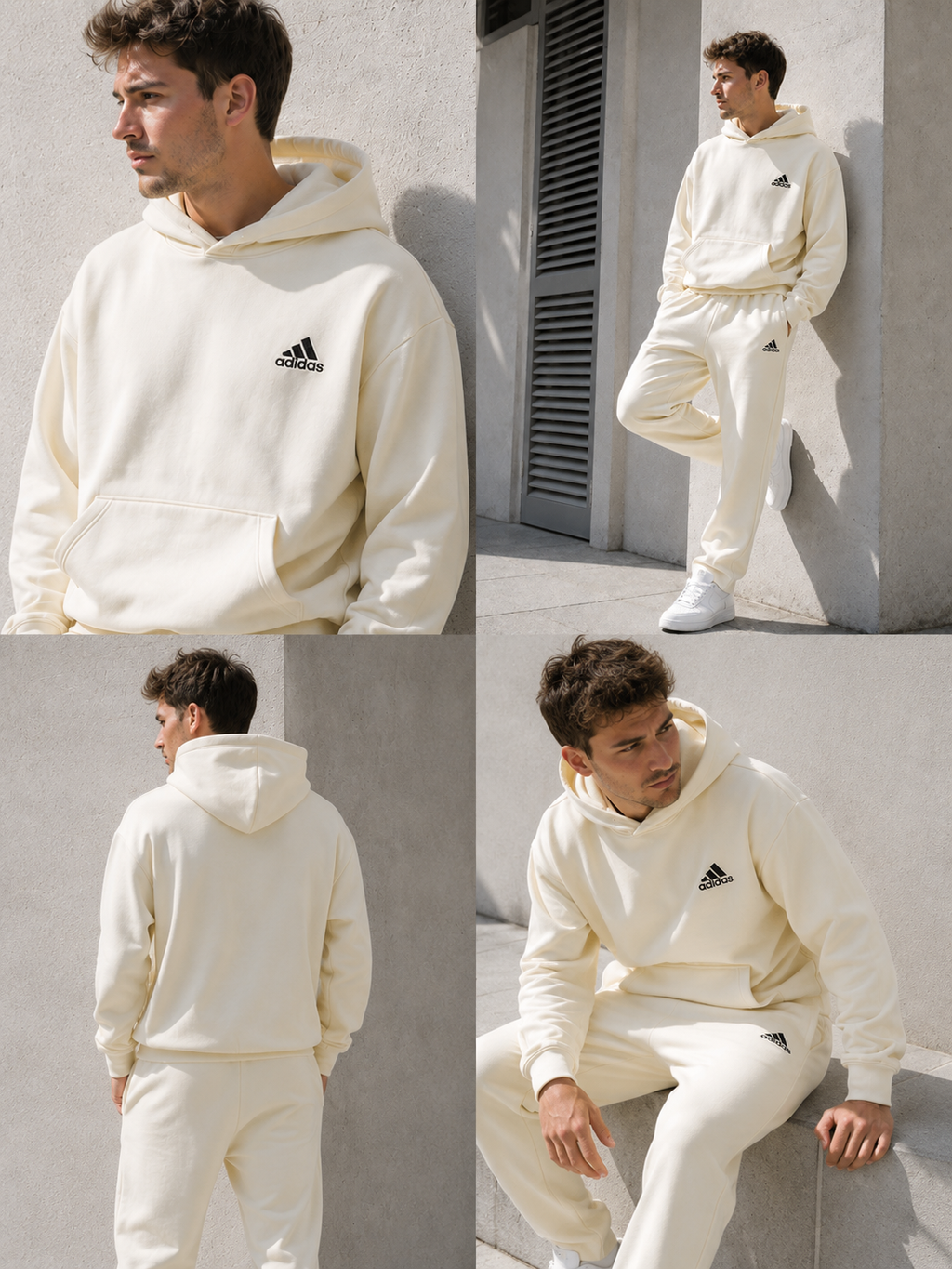 Conjunto Oversize Adidas Ref. A01 Hombre