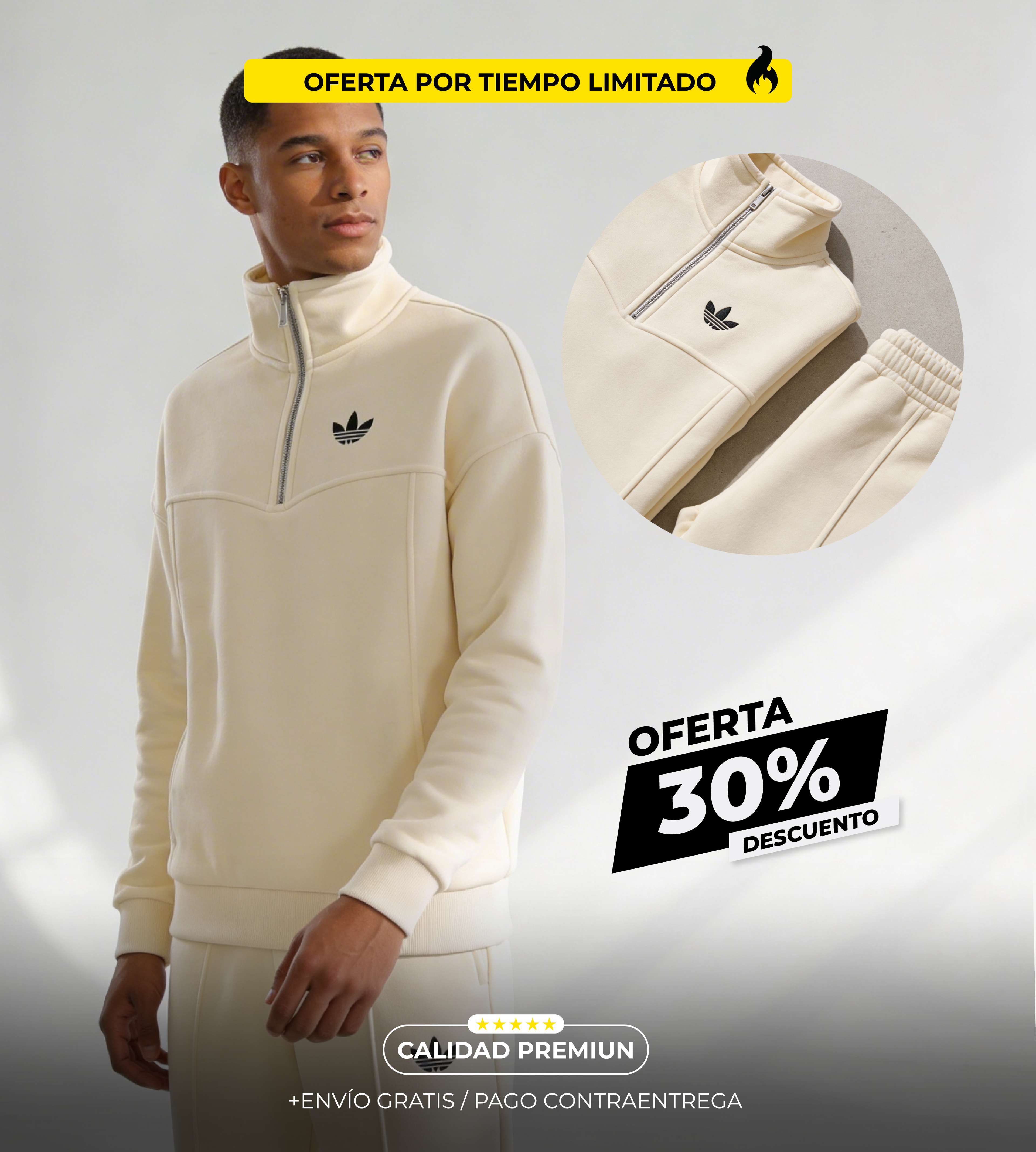 Conjunto Deportivo Adidas Premium para Hombre