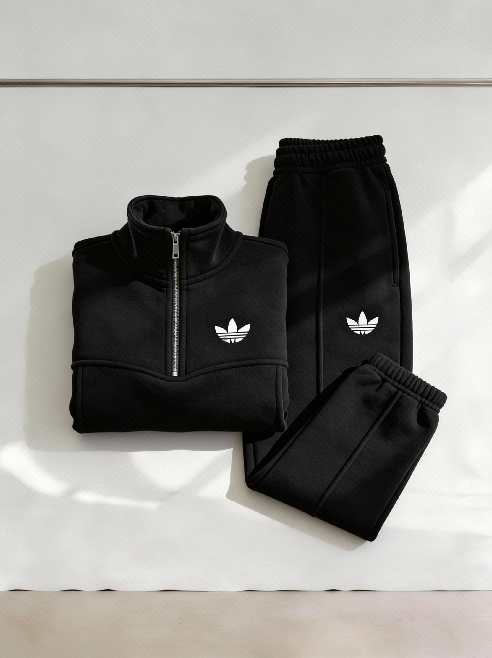 Conjunto adidas Mujer Oversize Negro – Hoodie & Jogger